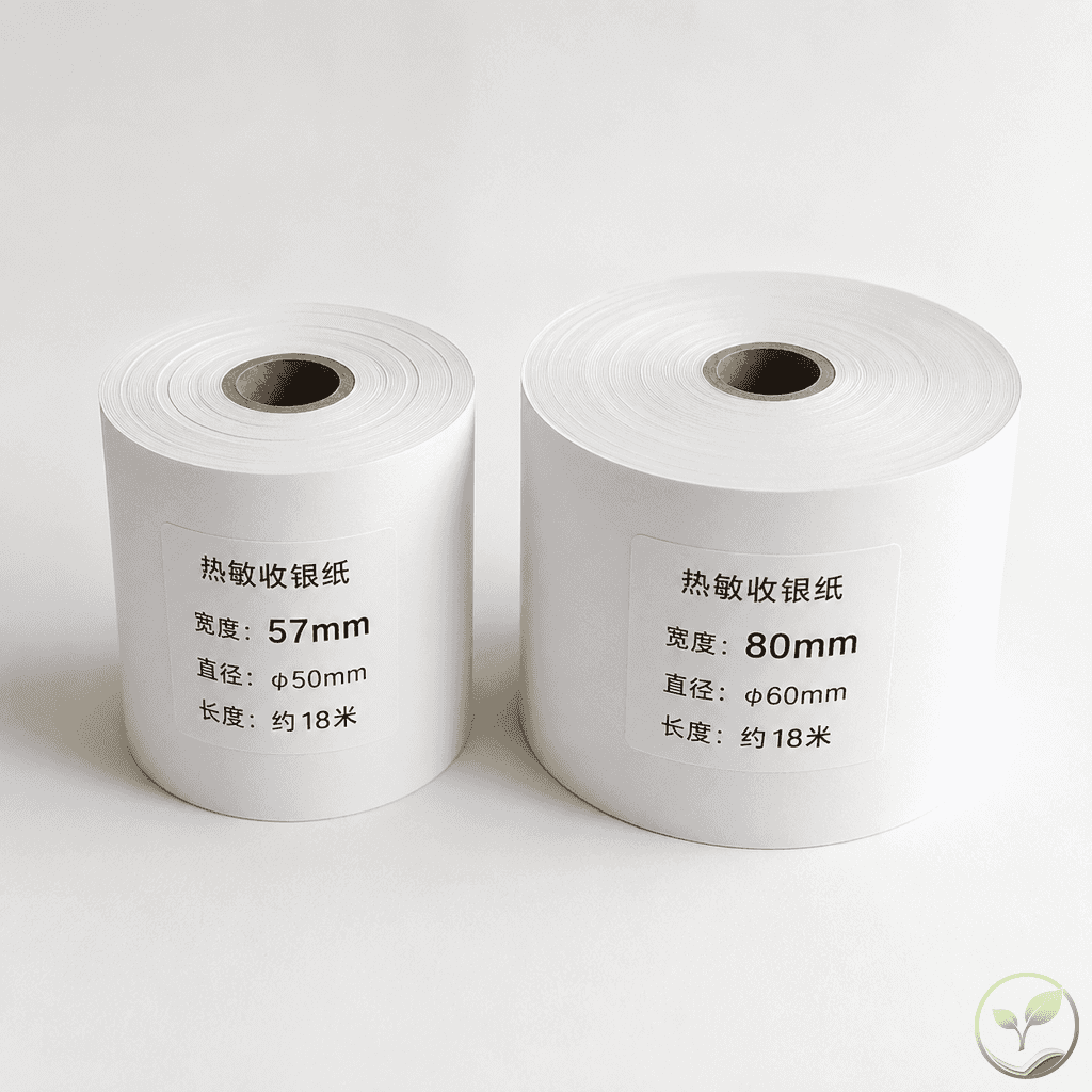收银纸规格怎么选？57mm与80mm热敏纸适用场景对比