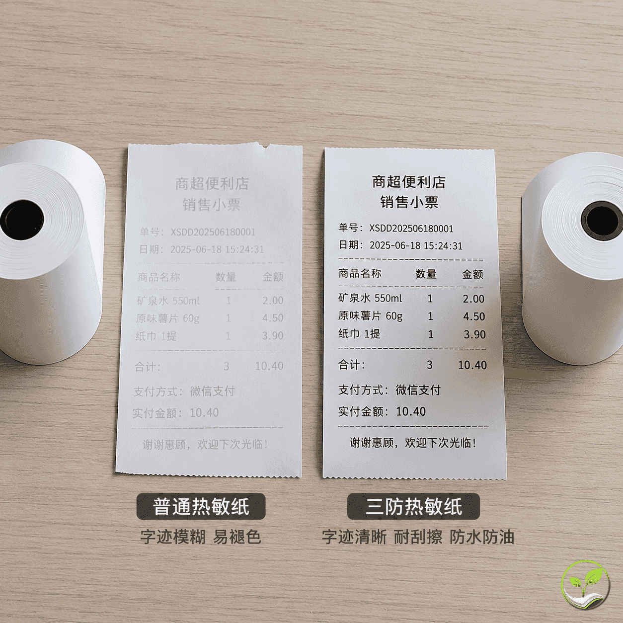 餐饮连锁店换三防热敏纸，小票模糊率下降八成