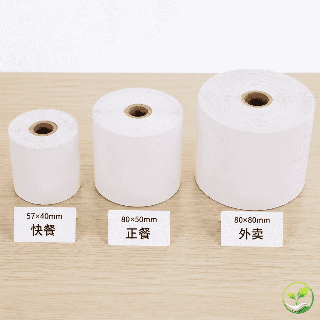 餐饮行业收银纸怎么选？三种业态对应不同方案