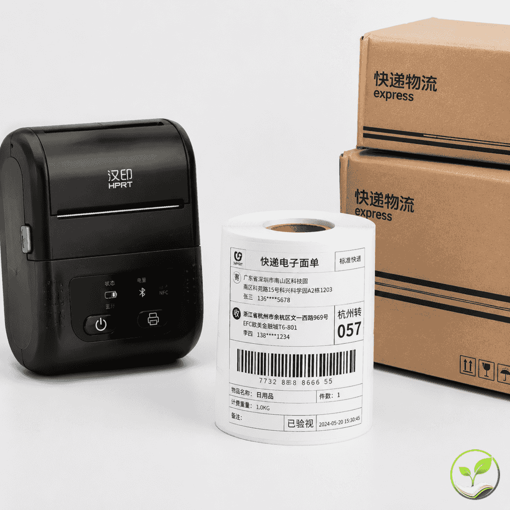 热敏纸物流快递批量打印，品质鉴别与用量测试指南
