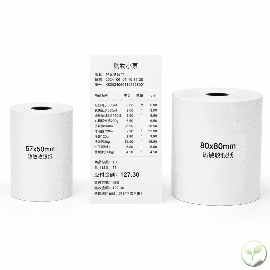 收银纸规格怎么选？对打印效果的影响与成本控制