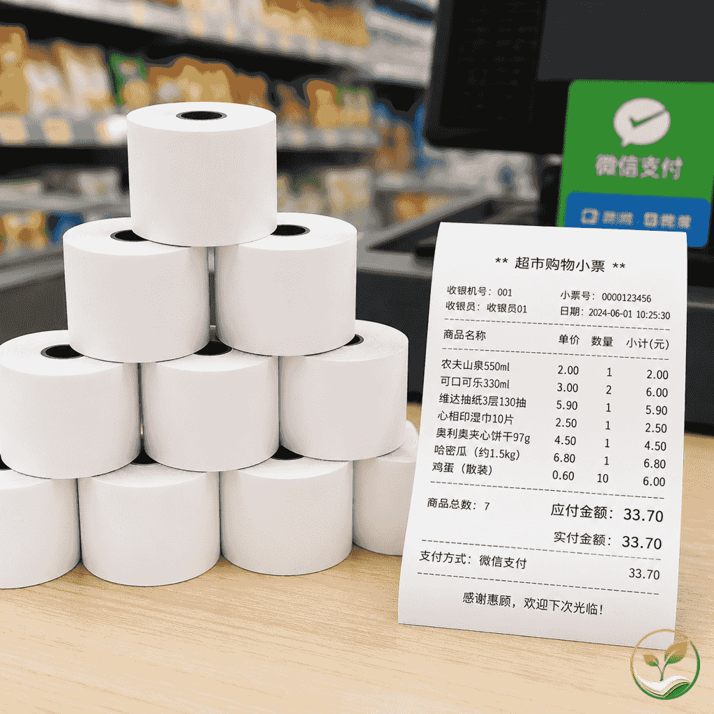 零售超市热敏纸采购如何省钱？运营负责人的成本拆解方案