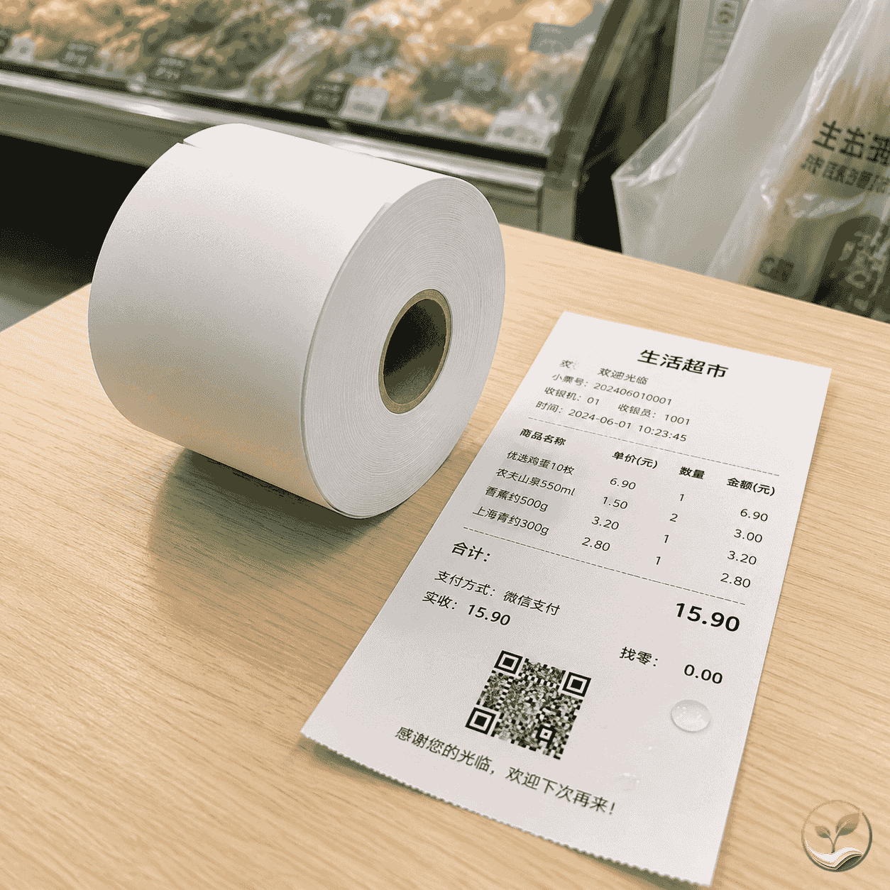 三防热敏纸降本案例：超市试点数据分享