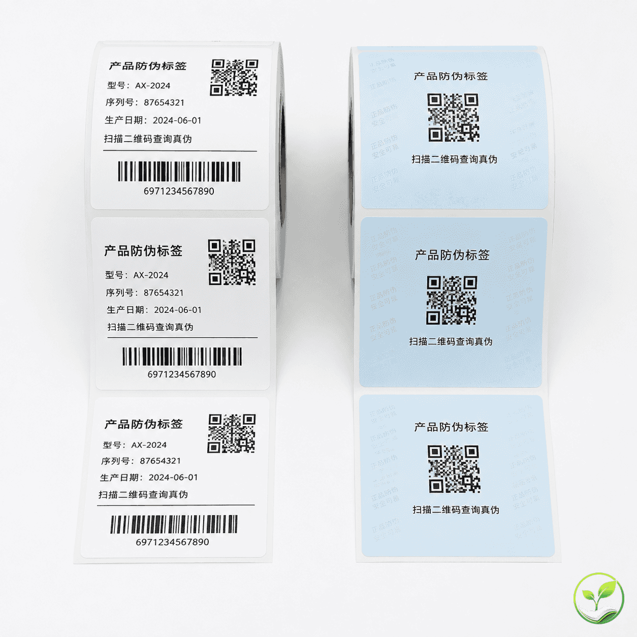热敏纸防伪标签升级公告：新旧识别与替换指南