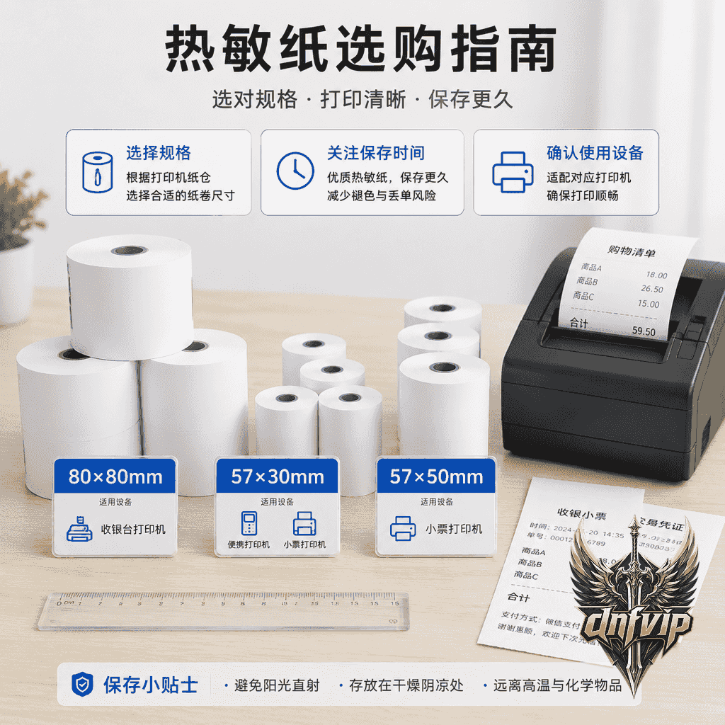 热敏纸知识普及怎么选？采购前看这几点