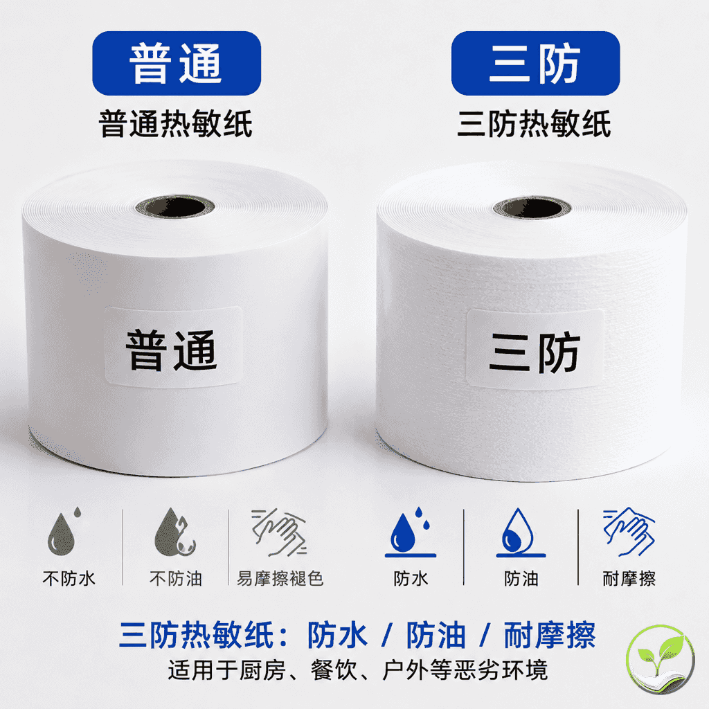 热敏纸选购指南：三防与普通热敏纸区别解析