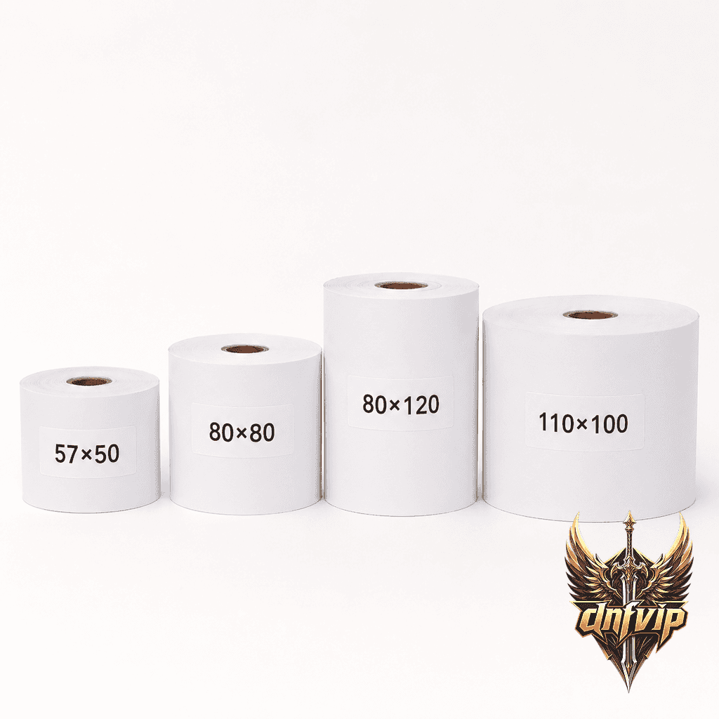 热敏纸规格选择指南：常见尺寸对比与采购建议