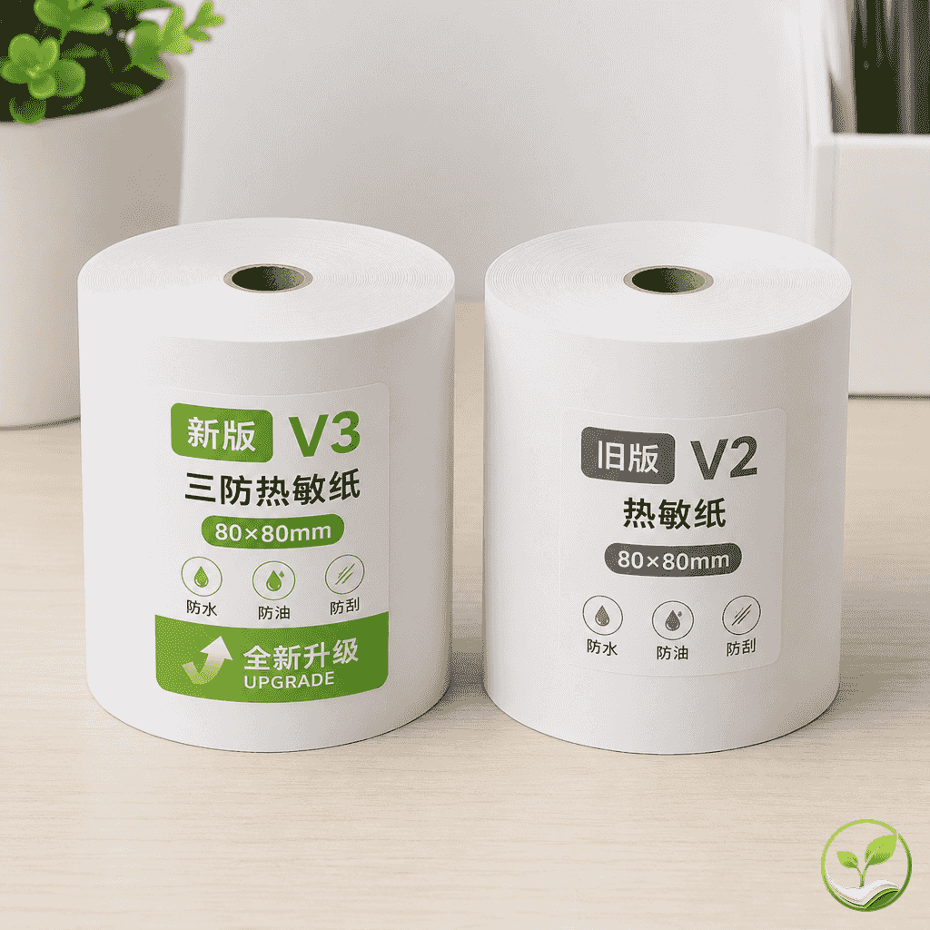 三防热敏纸产品线升级通知：品质鉴别与使用指南