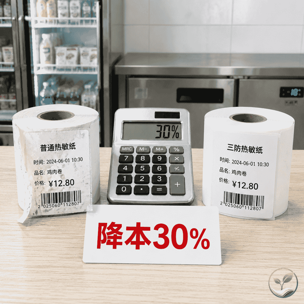 便利店换用三防热敏纸降本30%：项目复盘
