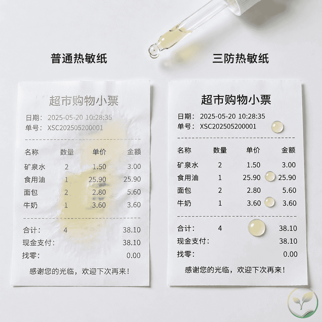 三防热敏纸和普通热敏纸怎么选？场景、规格与成本全解析