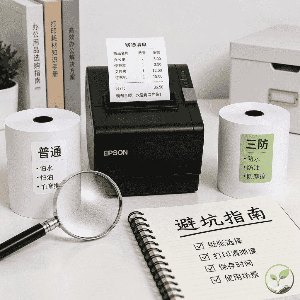 三防热敏纸和普通纸怎么选？采购复盘人写的避坑指南